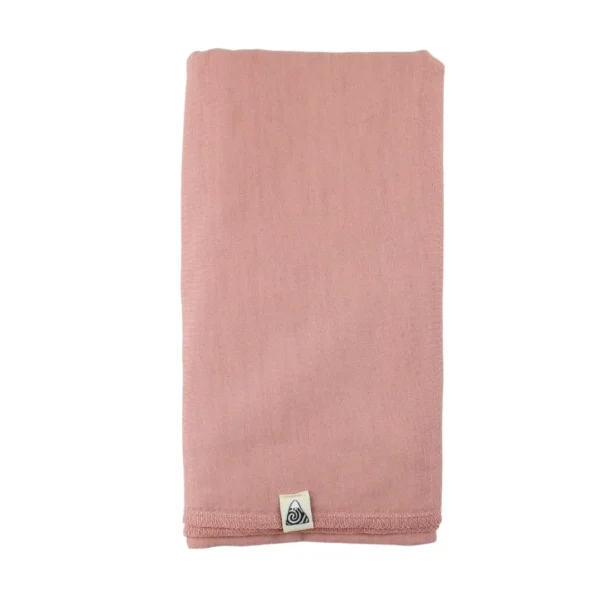couverture châle en 100% laine mérinos pour bébé et femme rose Alpes du sud mérinos