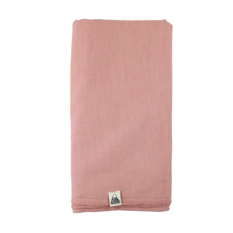 couverture châle en 100% laine mérinos pour bébé et femme rose Alpes du sud mérinos