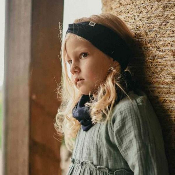 bandeau enfant bleu marine